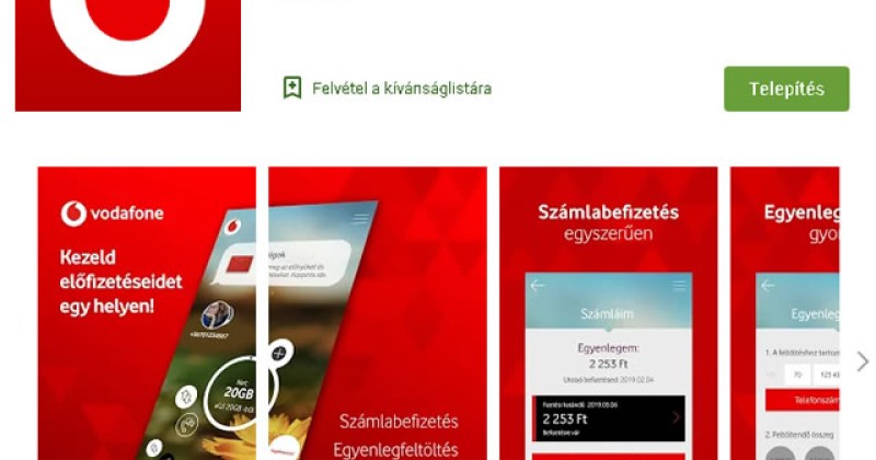 Vodafone e számla fizetésének online és offline lépései