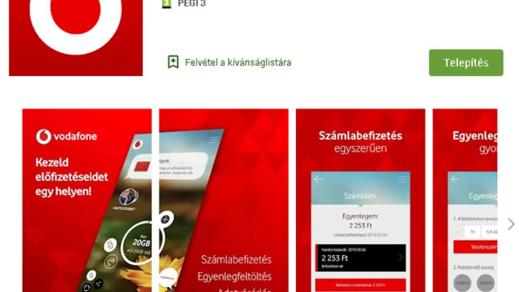 Vodafone e számla fizetésének online és offline lépései