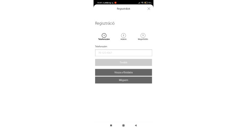 My Vodafone belépéstől a számla fizetésig