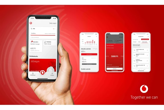 A my vodafone alkalmazás mindenkit lebilincsel