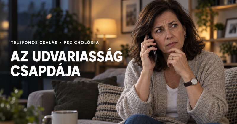 Telefonos csalás és udvariasság: miért nem tesszük le időben a telefont?