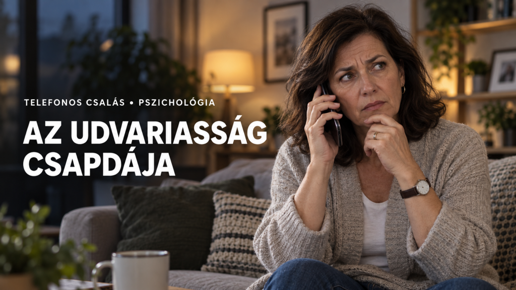 Telefonos csalás és udvariasság: miért nem tesszük le időben a telefont?