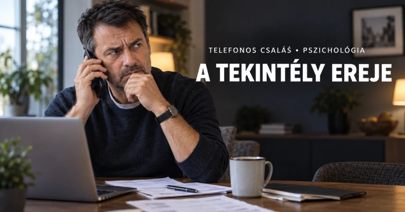Hamis banki hívás: hogyan használják ki a telefonos csalók a tekintélyt?