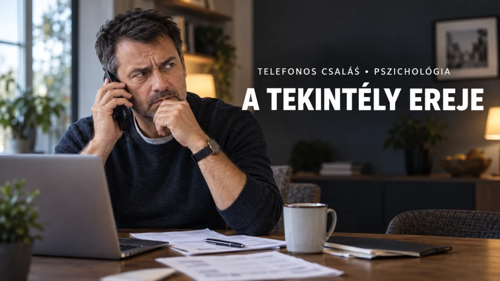 Hamis banki hívás: hogyan használják ki a telefonos csalók a tekintélyt?