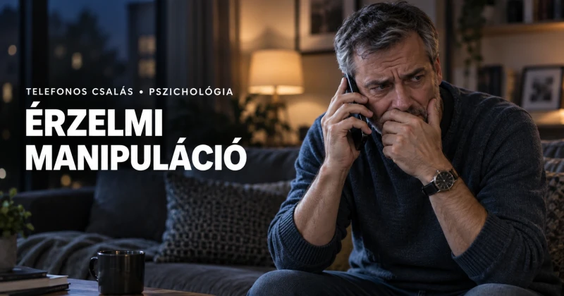 Telefonos csalók érzelmi manipulációja: félelem, veszteség és nyeremény