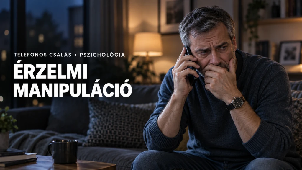 Telefonos csalók érzelmi manipulációja: félelem, veszteség és nyeremény