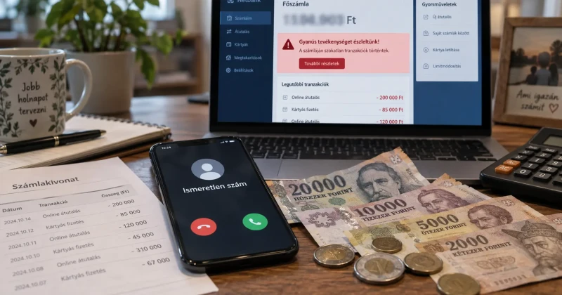 Telefonos csalások 2025–2026: milliárdos károk Magyarországon