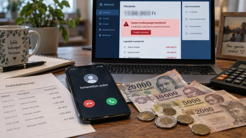 Telefonos csalások 2025–2026: milliárdos károk Magyarországon