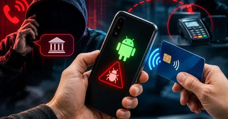 Új androidos banki csalás: a telefonhívástól az NFC-s kártyalopásig