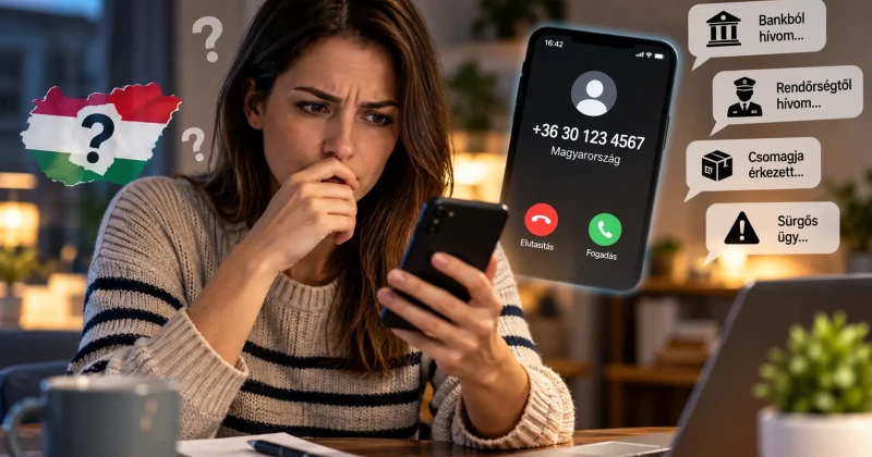 Magyar telefonszám hívta? Attól még lehet csaló – ezért nem elég a kijelzett számot ellenőrizni