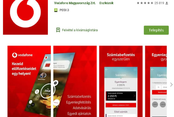 Vodafone e számla fizetésének online és offline lépései
