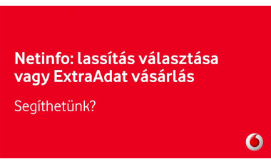 A meglévő adatmennyiséget a netinfo Vodafone belépéssel ellenőrizhetjük
