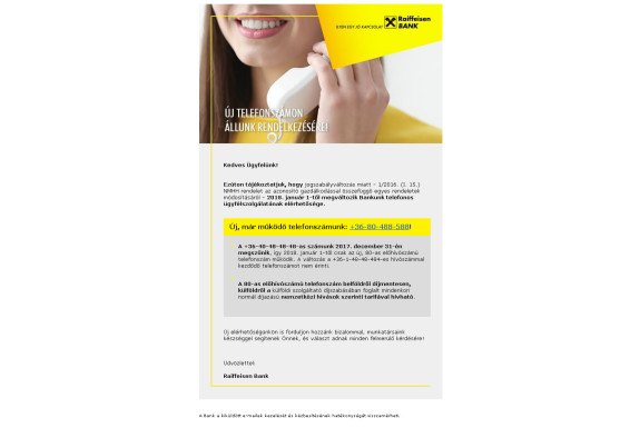Ezért hívhatnak a Raiffeisentől telefonon +3614865436